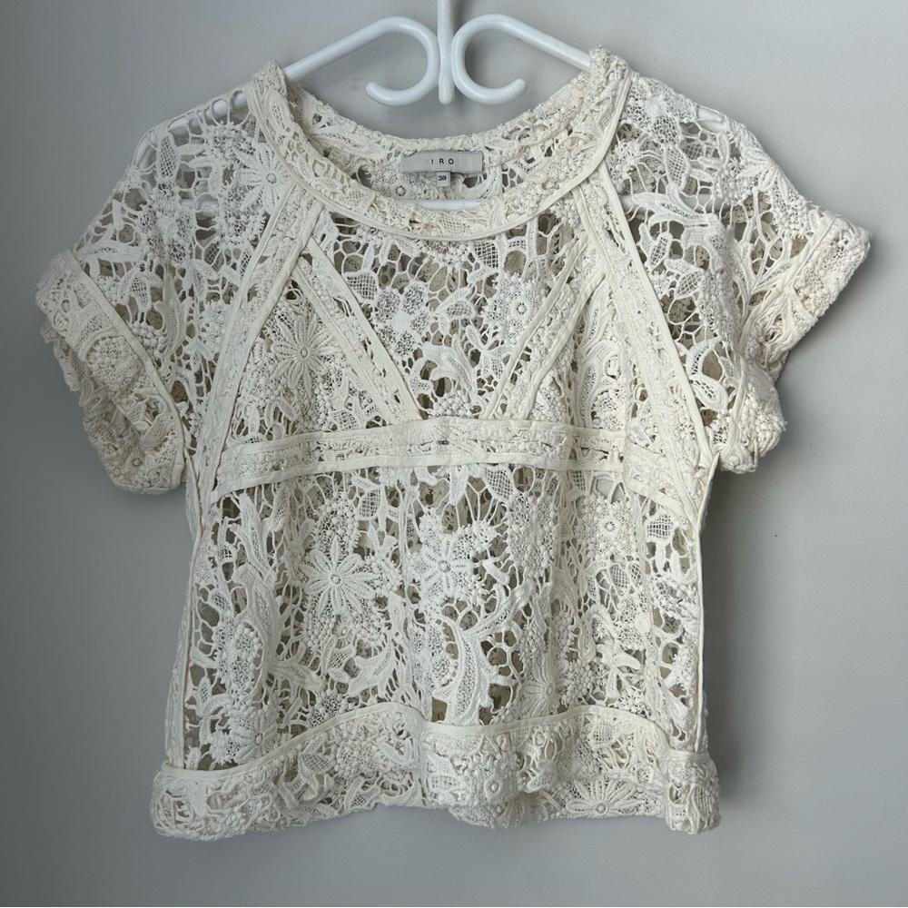 IRO Filly Crochet Top - Picture 2 of 7